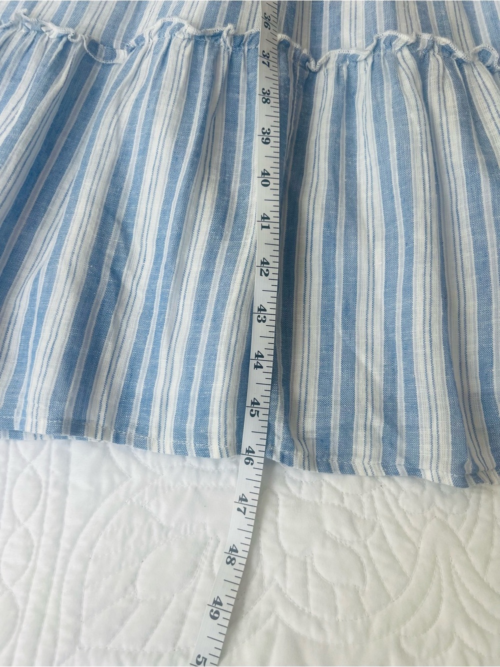 🏝️ Rails Blue and White Striped Maxi Dress - Picture 5 of 7
